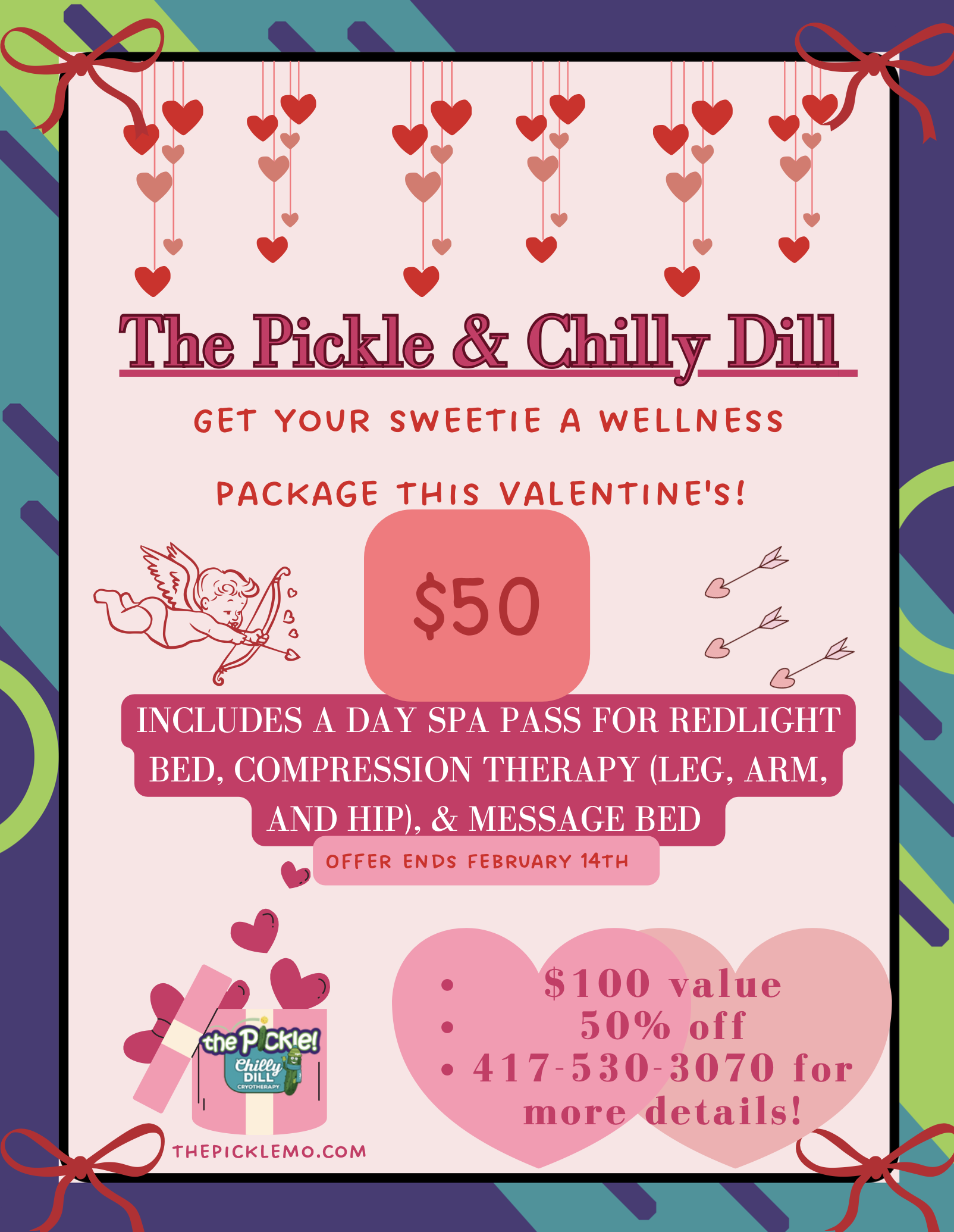The Pickle & Chilly Dill Logo